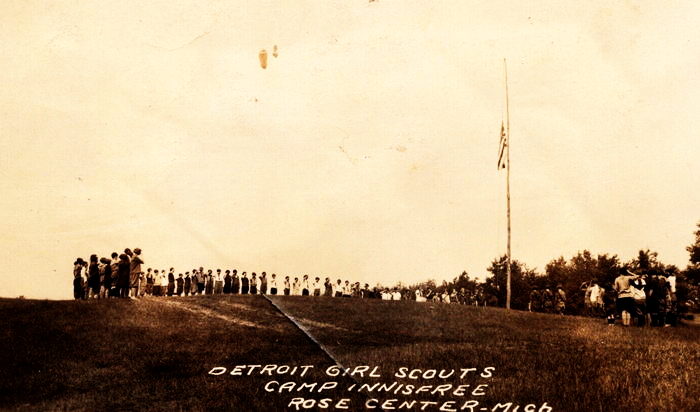 Camp Innisfree - Vintage Postcard